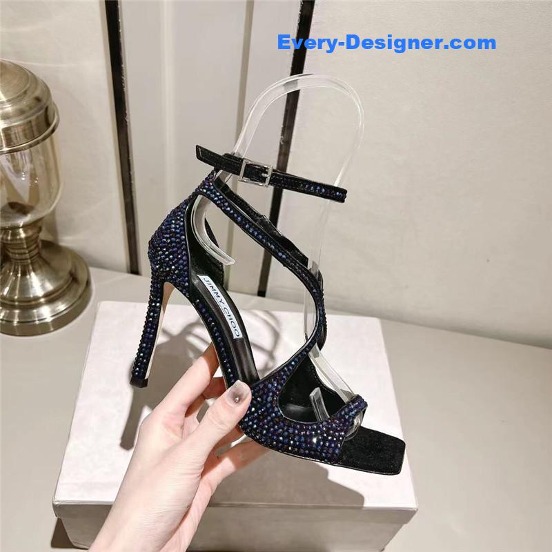 j1m*y ch00 hot D1am0nd series high-heeled sandals