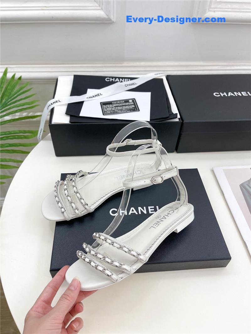 CC counter catwalk style chain sandals