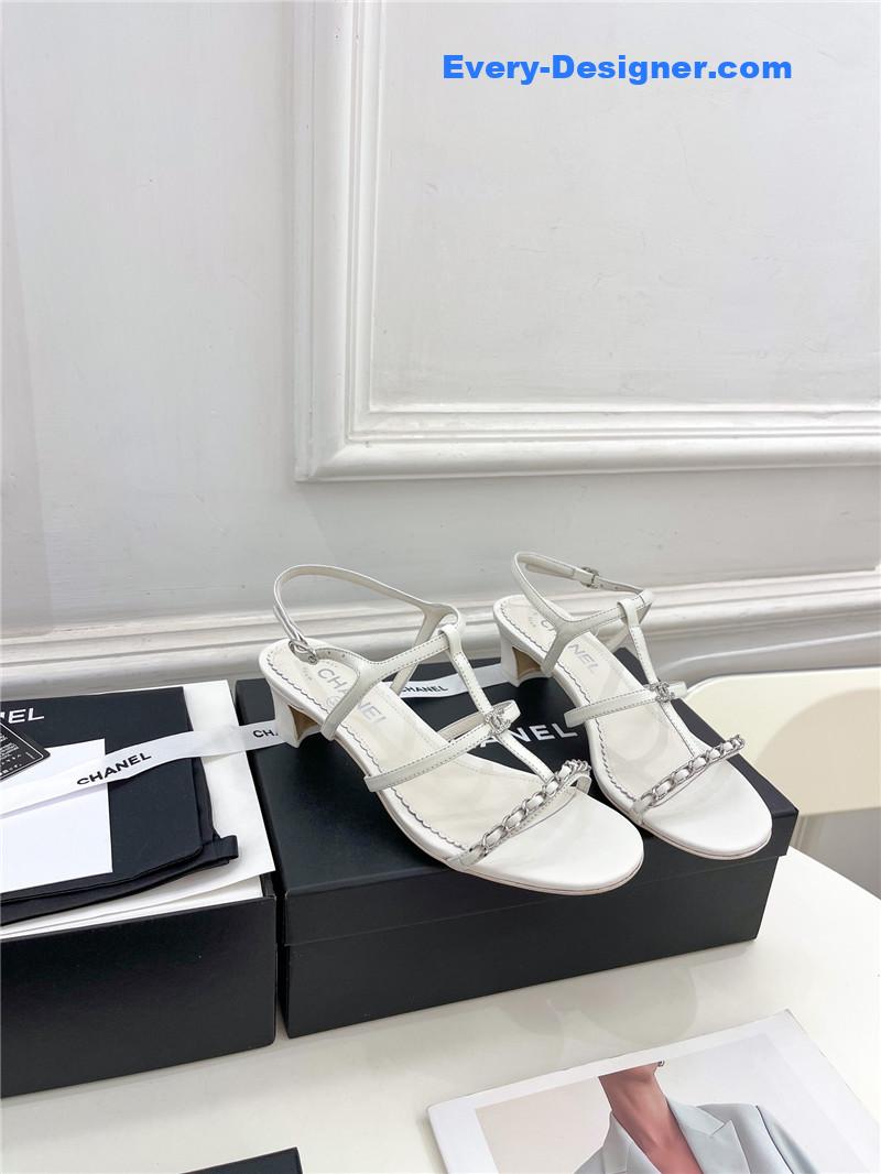 CC counter catwalk style chain sandals