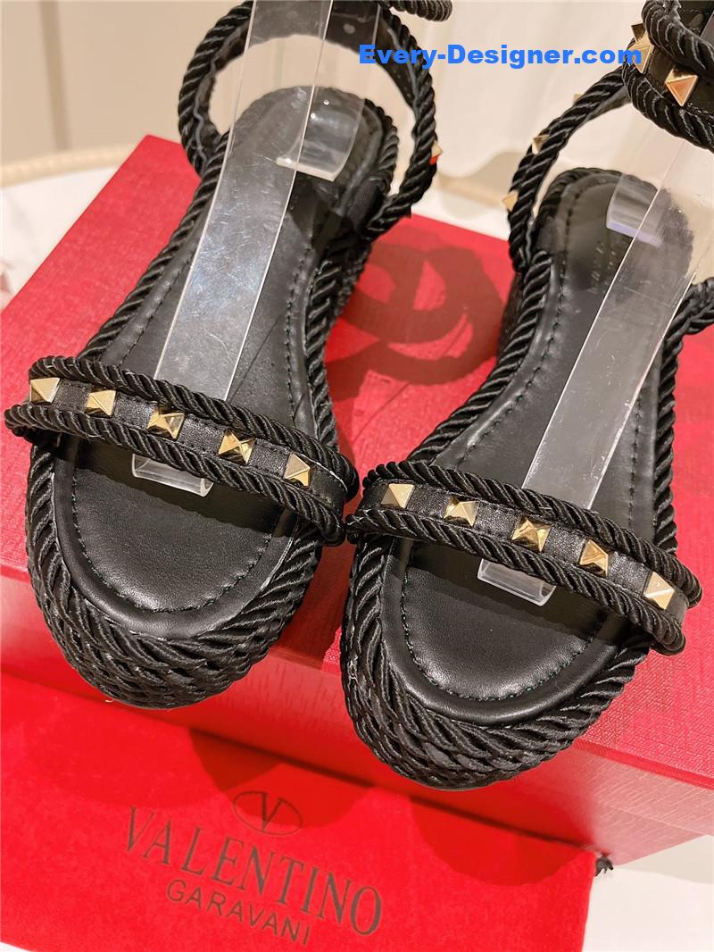 Va1e*ntin0 studded sandals for women
