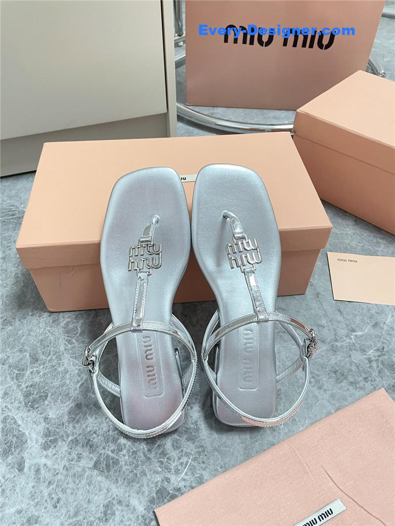 M1um1u spring and summer catwalk new sandals