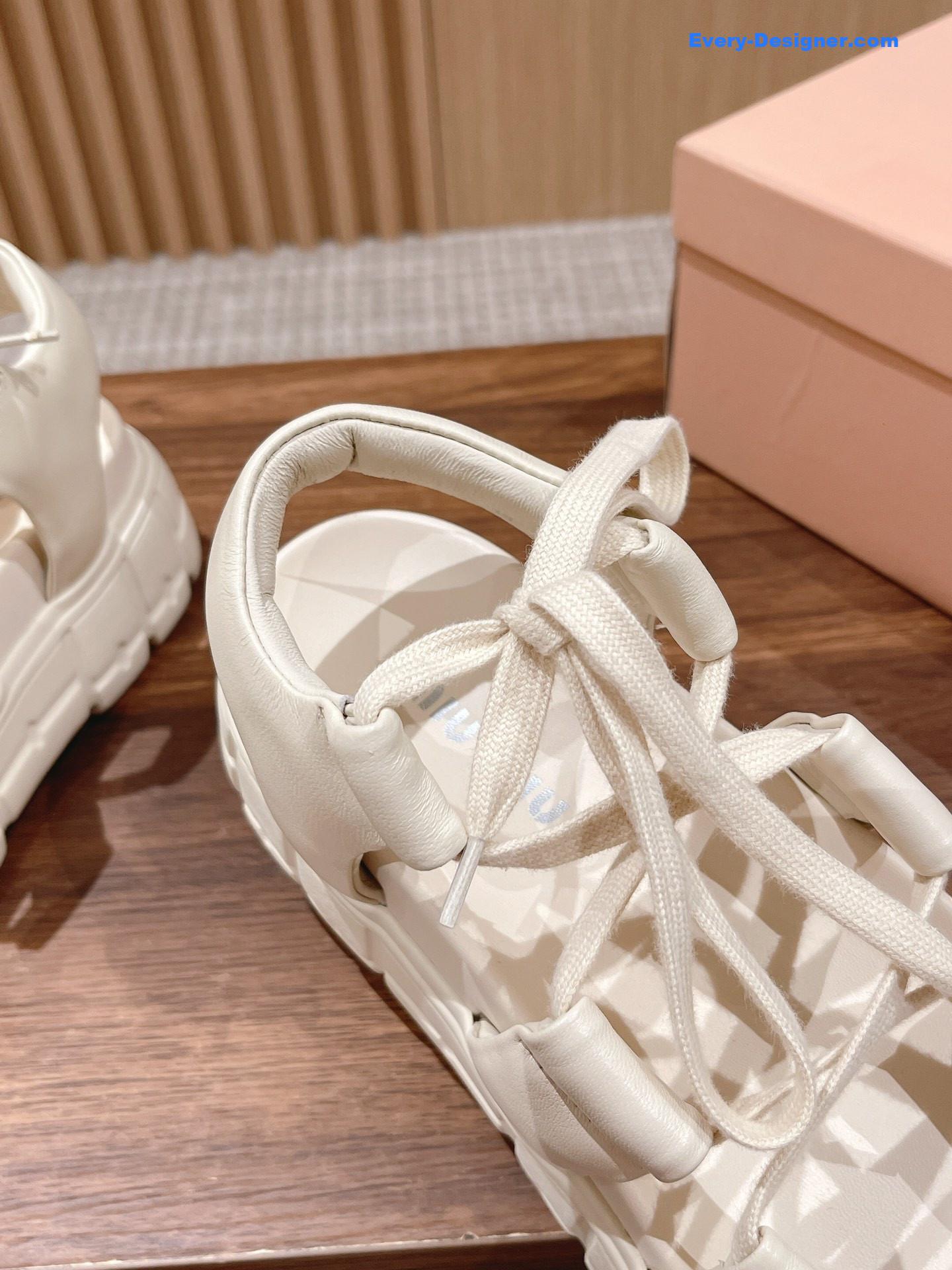 M1um1u spring and summer new casual strappy sandals