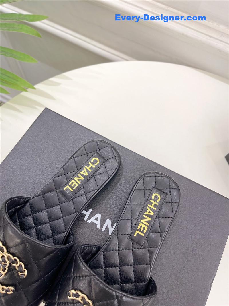 CC counter classic double C buckle slippers