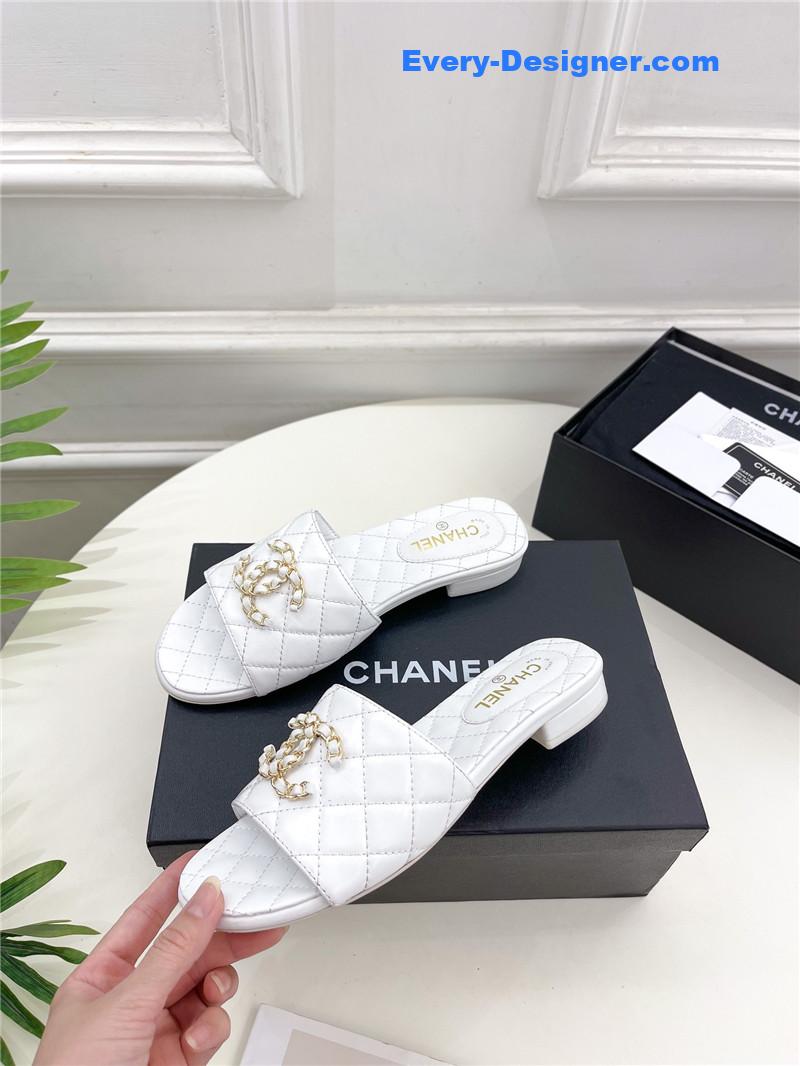 CC counter classic double C buckle slippers
