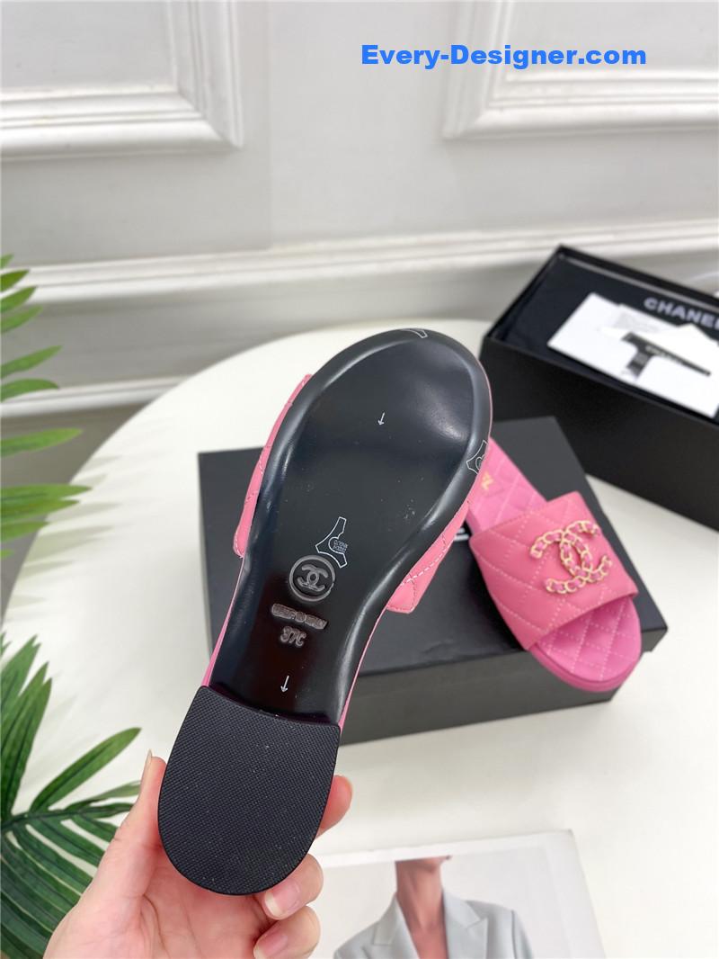 CC counter classic double C buckle slippers