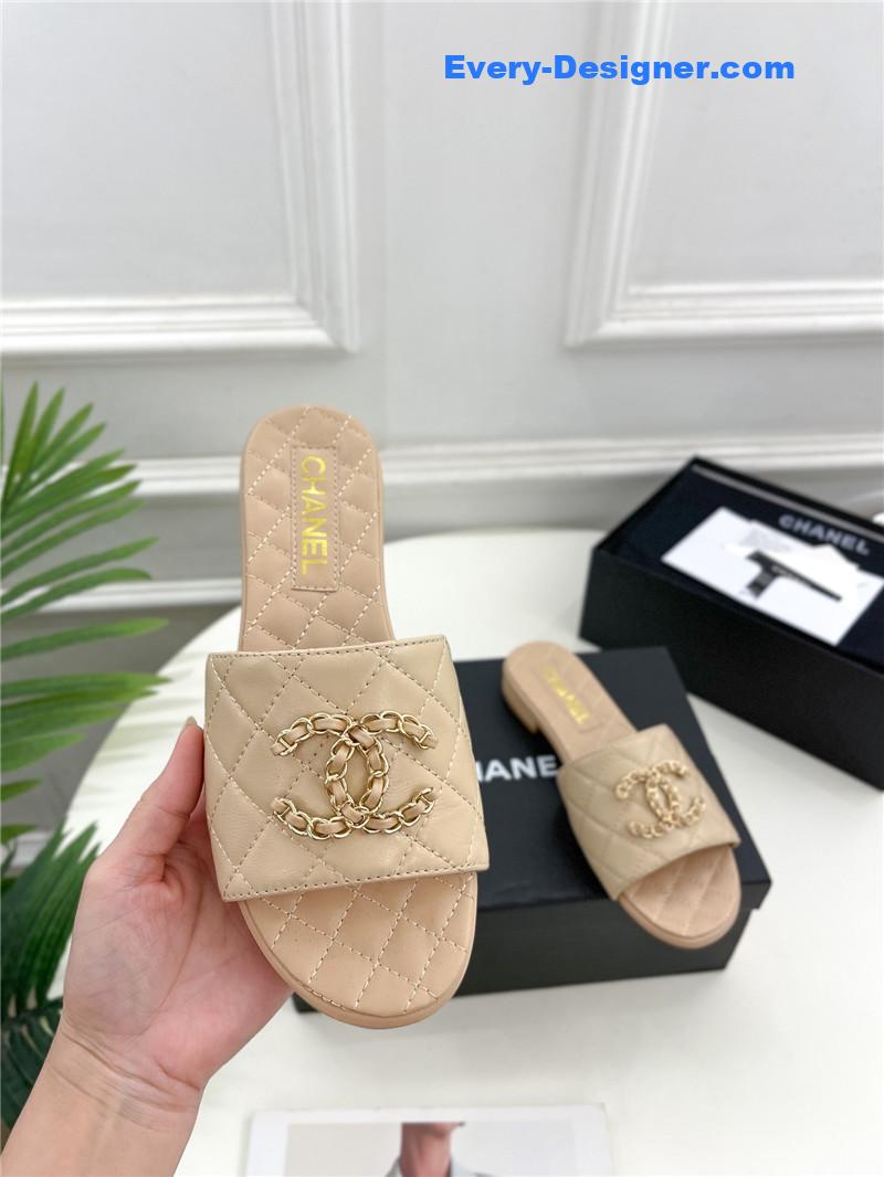 CC counter classic double C buckle slippers