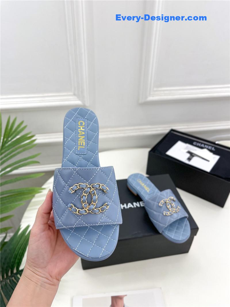 CC counter classic double C buckle slippers