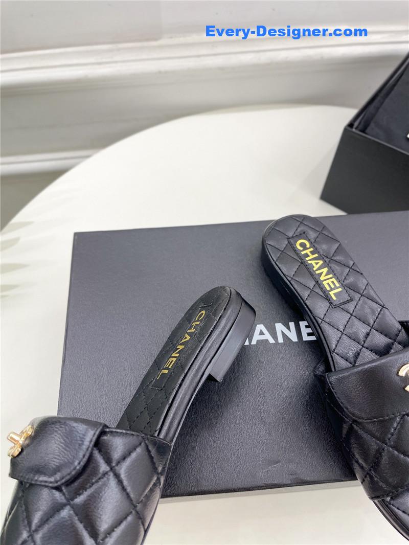 CC counter classic double C buckle slippers