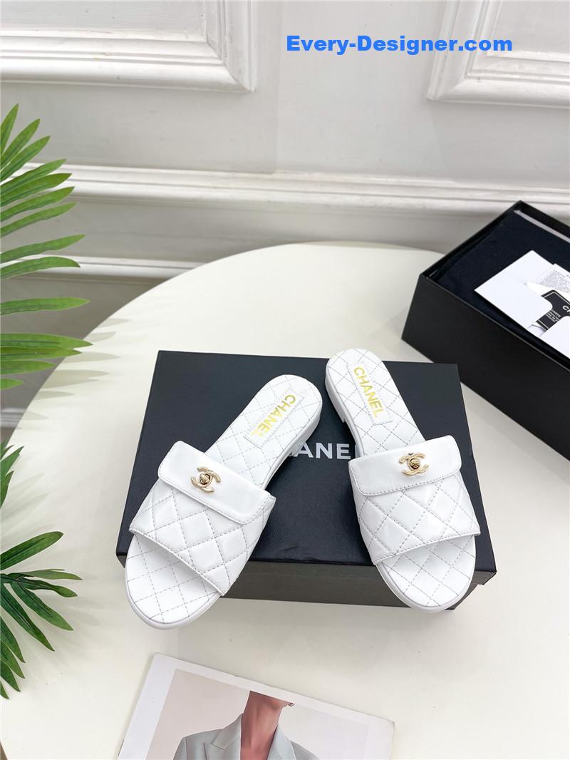 CC counter classic double C buckle slippers