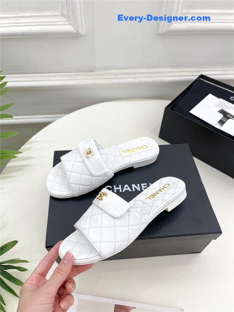 CC counter classic double C buckle slippers