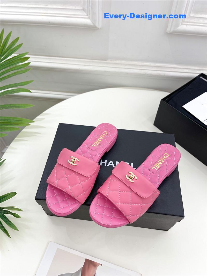 CC counter classic double C buckle slippers