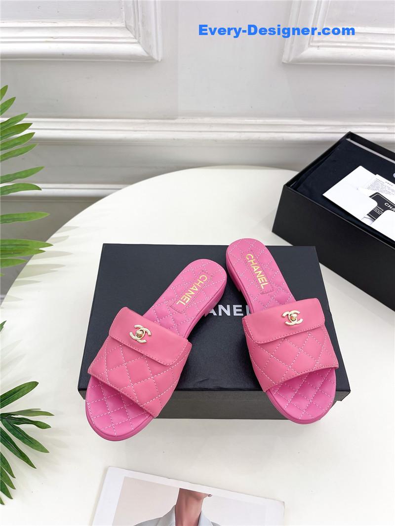 CC counter classic double C buckle slippers