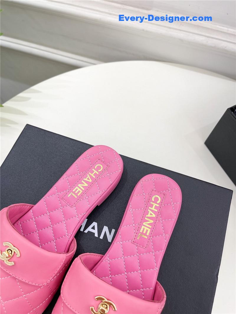 CC counter classic double C buckle slippers
