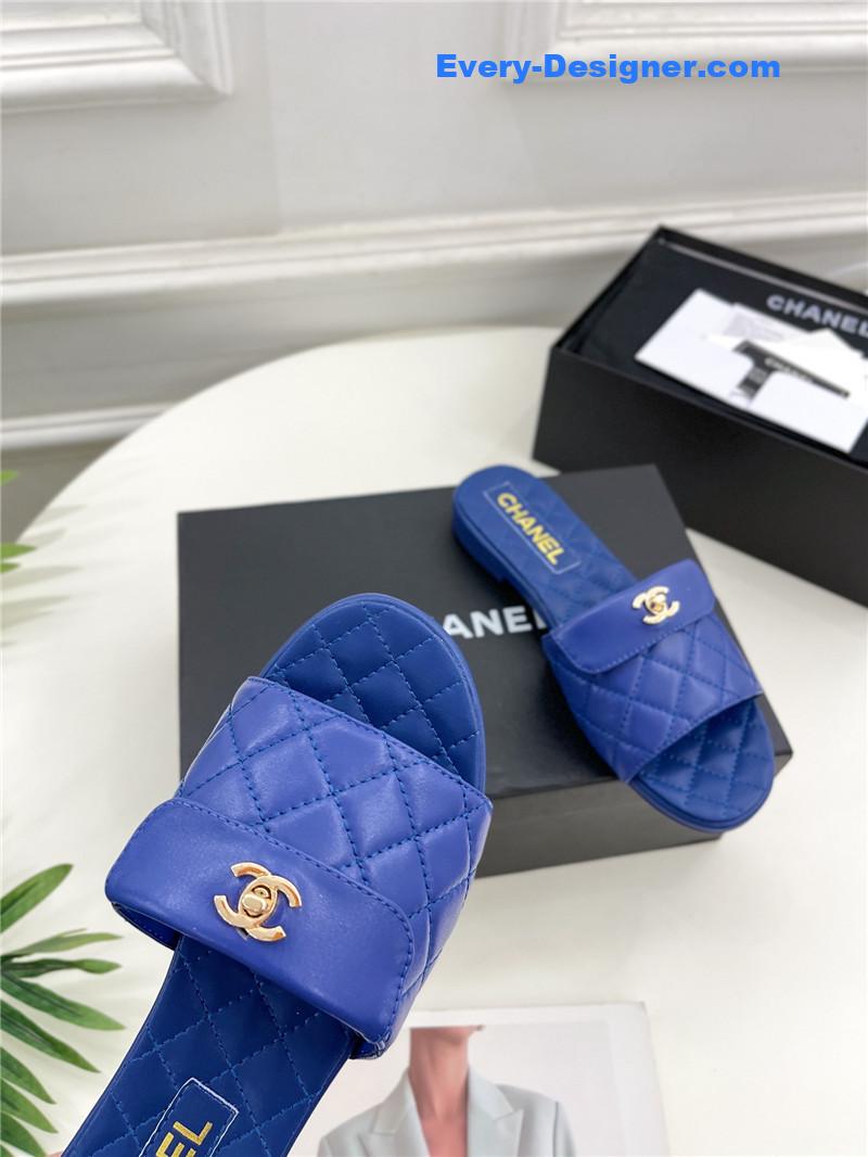 CC counter classic double C buckle slippers