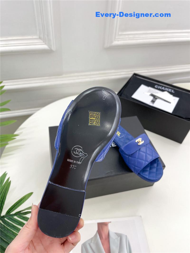 CC counter classic double C buckle slippers