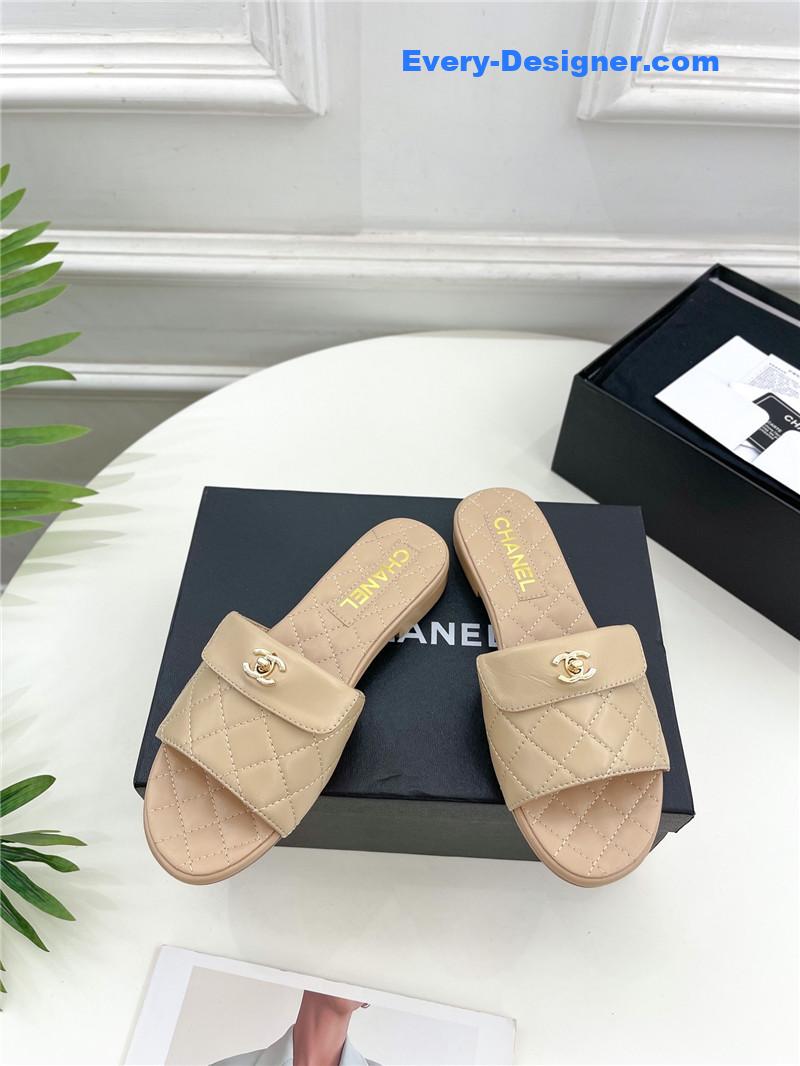 CC counter classic double C buckle slippers
