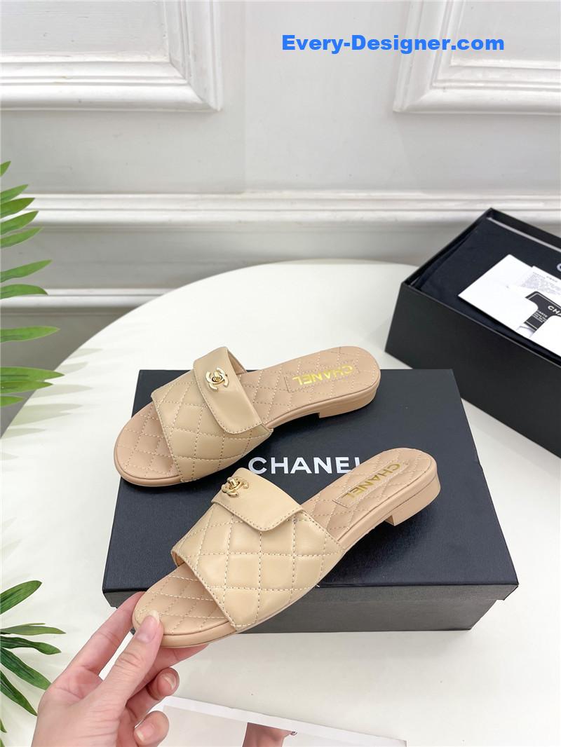 CC counter classic double C buckle slippers