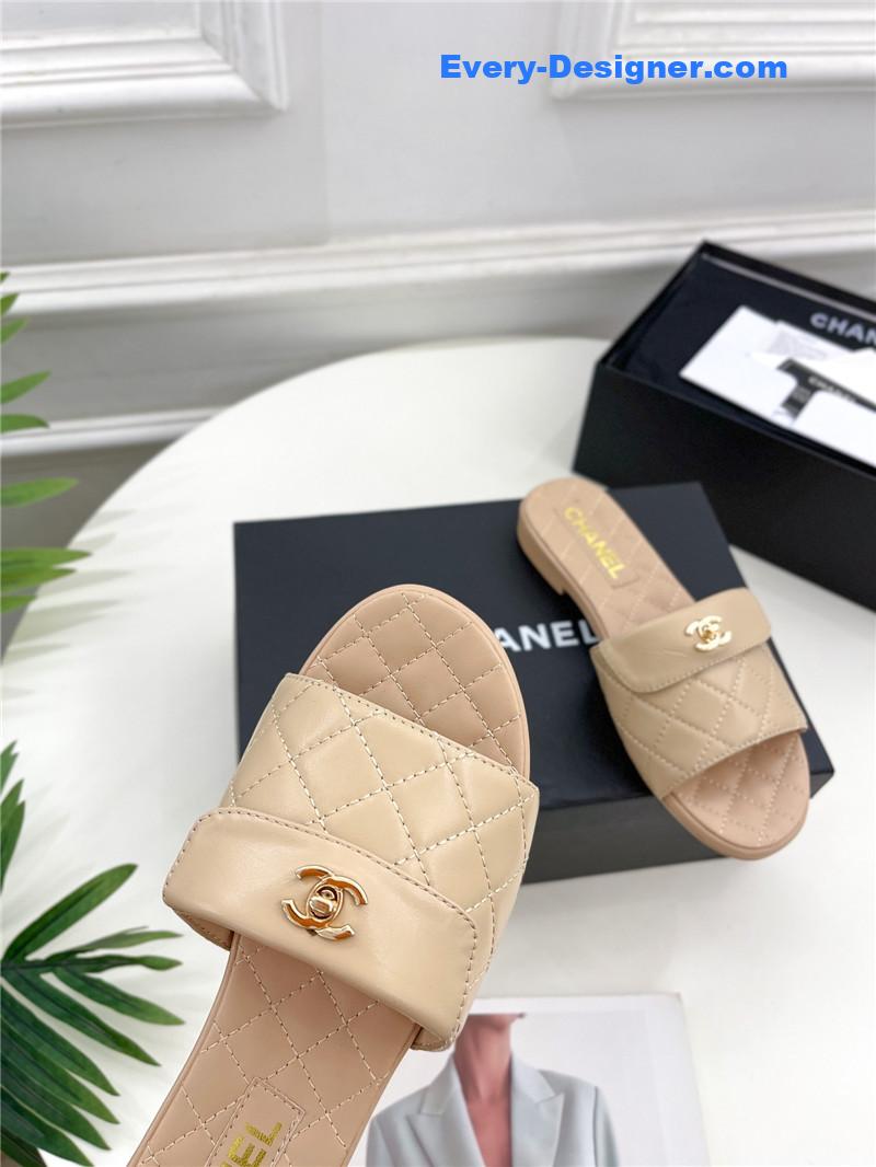 CC counter classic double C buckle slippers