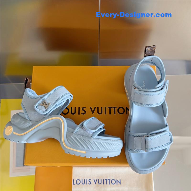 l0vis Vvtt0n lv velcro polka dot sandals