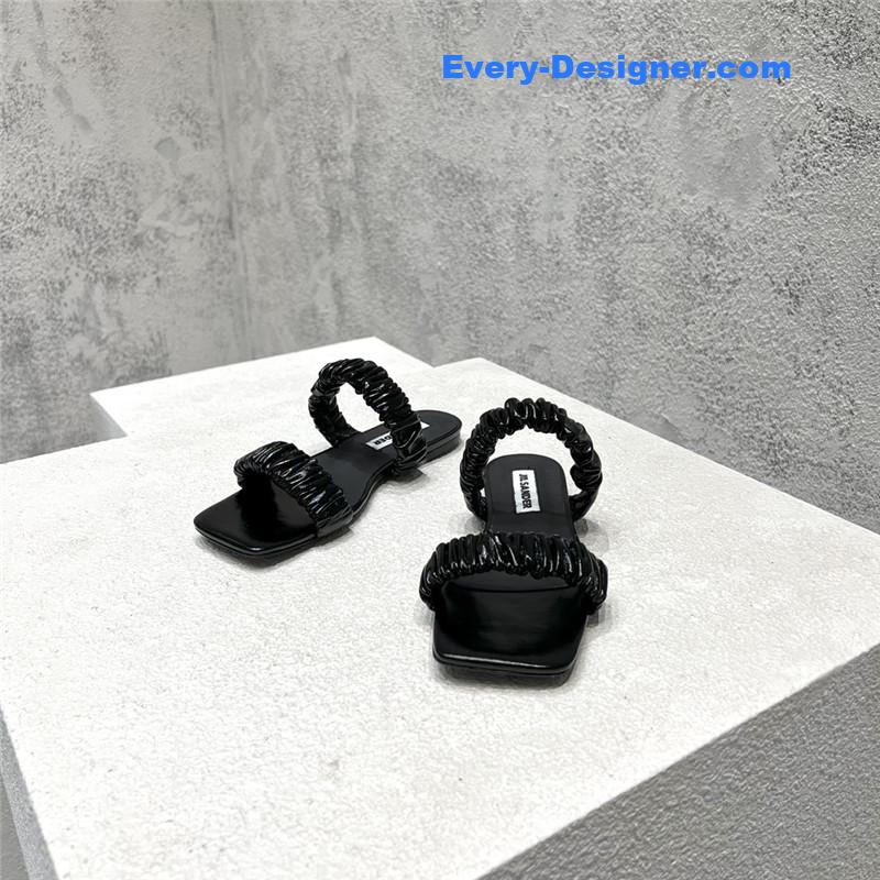 jil sander spring and summer new catwalk sandals