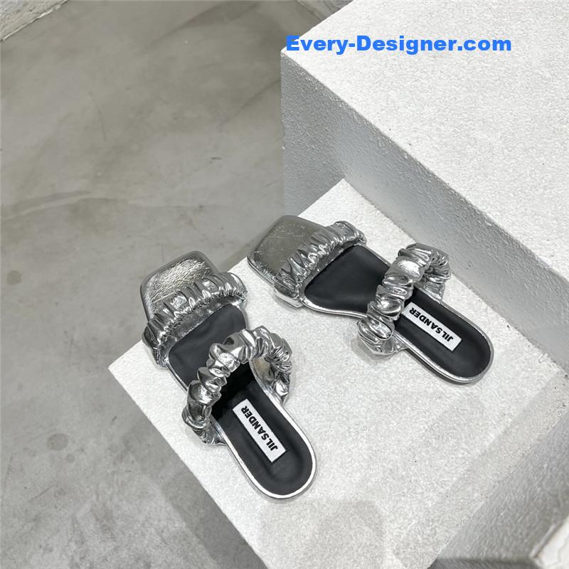 jil sander spring and summer new catwalk sandals