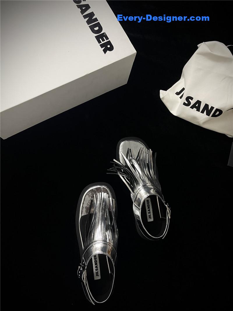 jil sander fashion tassel sandals