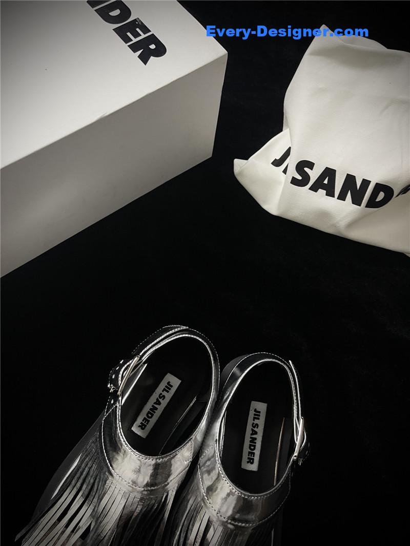 jil sander fashion tassel sandals