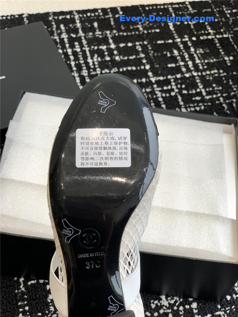 CC new Mary Jane mesh drill boots