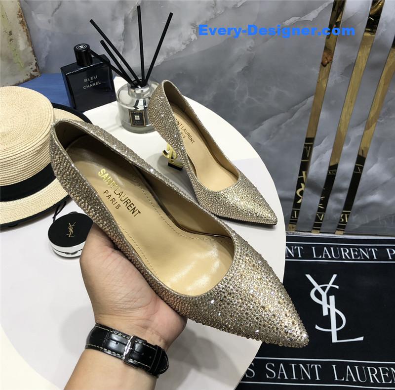 y51 new full D1am0nd y51 heel shoes