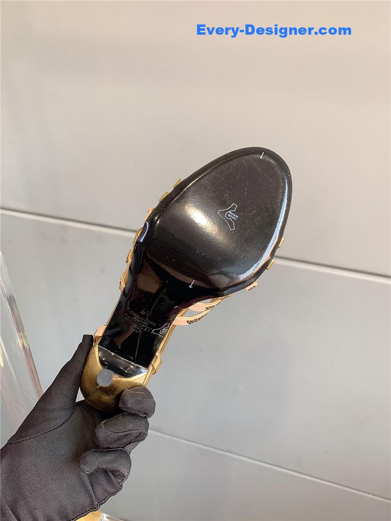 Va1e*ntin0 rhinestone high heel sandals