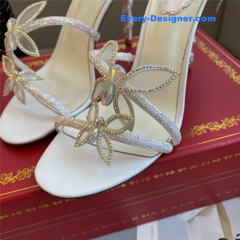 rene caovilla butterfly strappy sandals