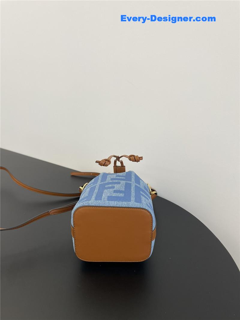 F**di denim bucket bag