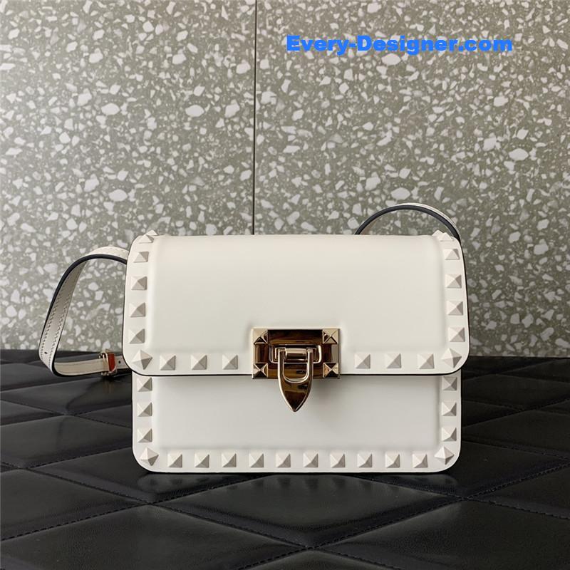 Va1e*ntin0 garavani rockstud23 small leather bag