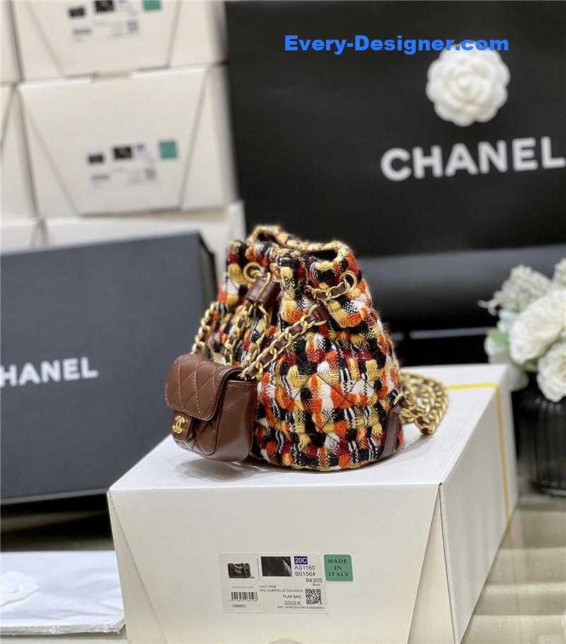 Ch**el bucket double backpack