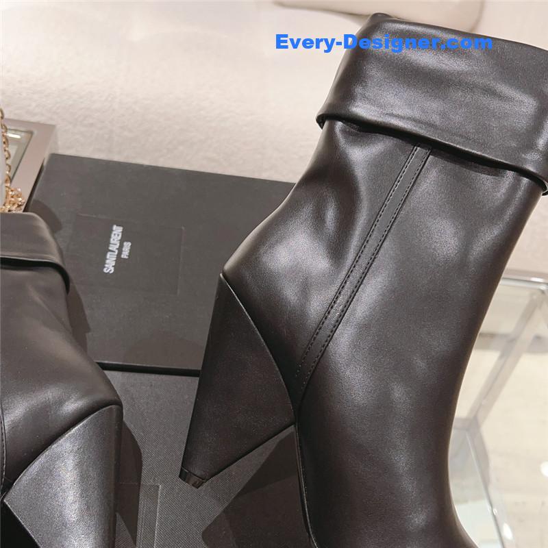 Y51 side pull boots ankle boots