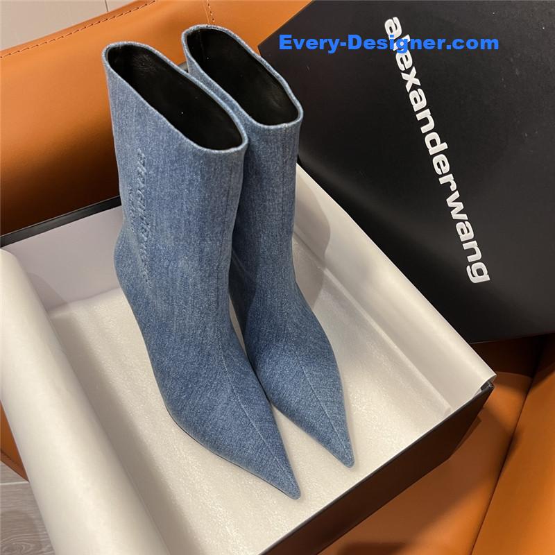 A1exa*der wang aw carter cowboy pointed ankle boots