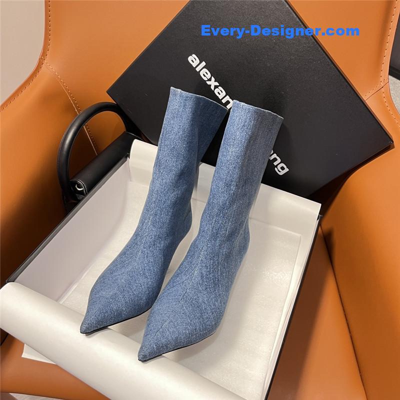 A1exa*der wang aw carter cowboy pointed ankle boots