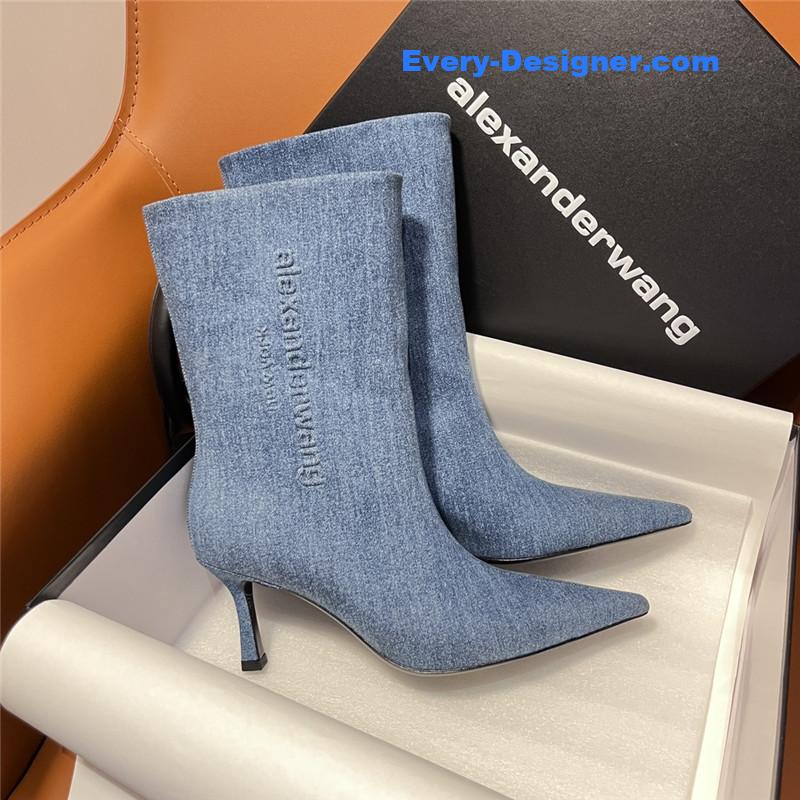 A1exa*der wang aw carter cowboy pointed ankle boots