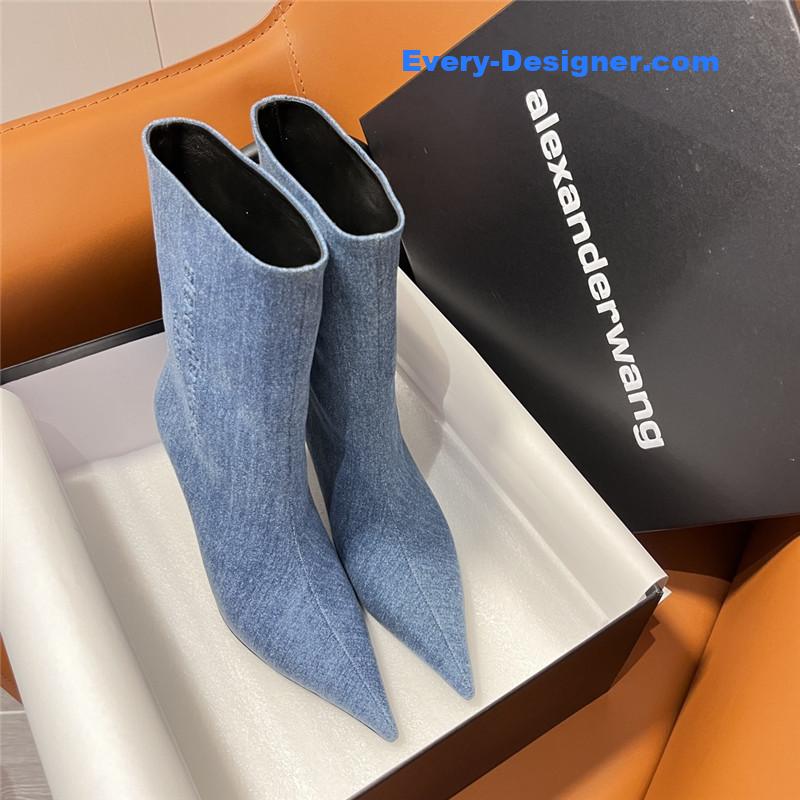 A1exa*der wang aw carter cowboy pointed ankle boots