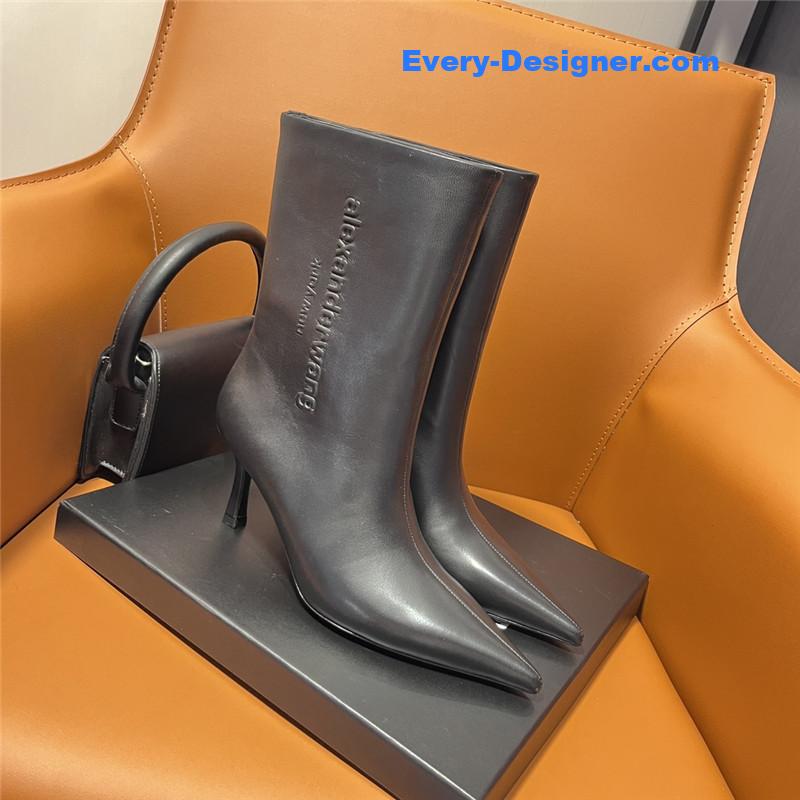 A1exa*der wang aw carter cowboy pointed ankle boots