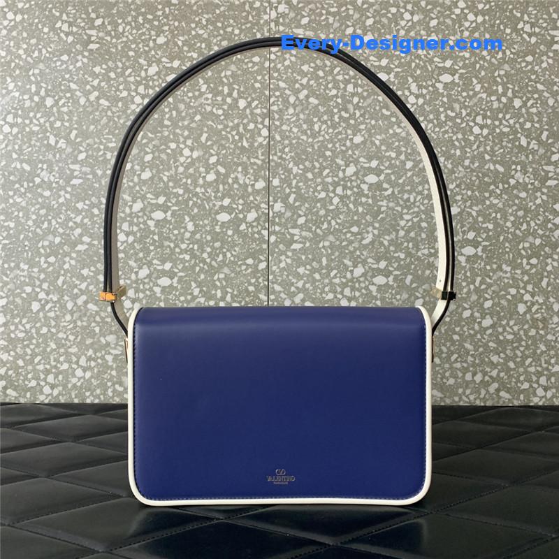 Va1e*ntin0 garavani letter leather shoulder bag