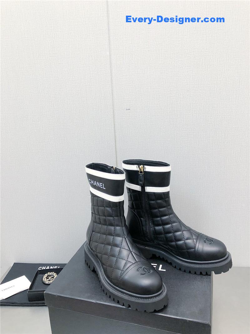 CC classic c embroidery ankle boots