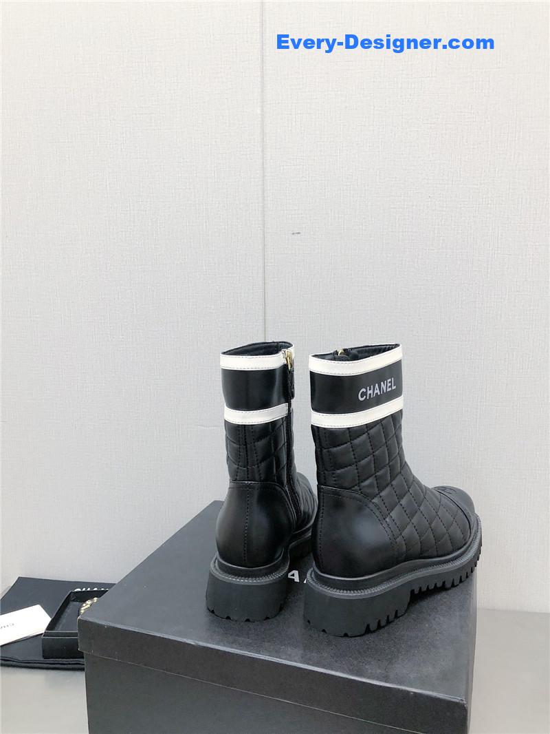 CC classic c embroidery ankle boots