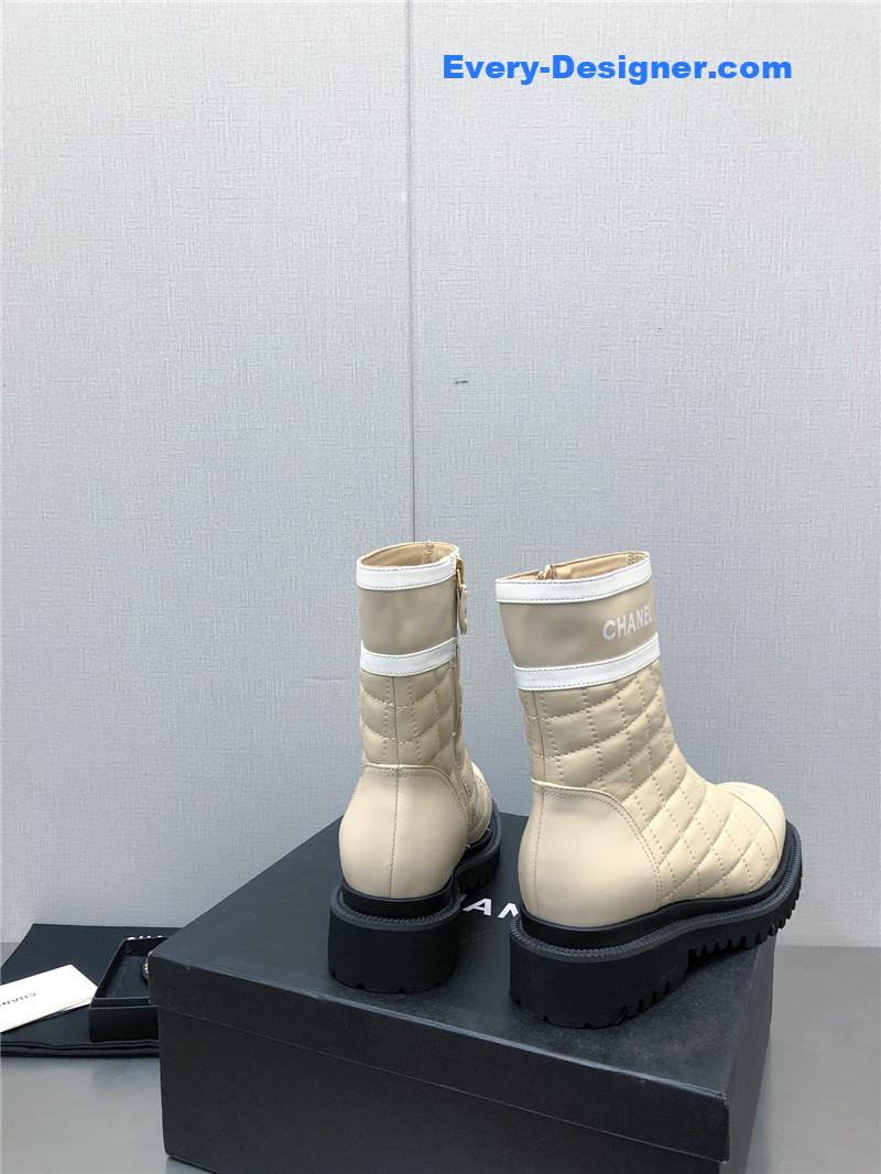 CC classic c embroidery ankle boots