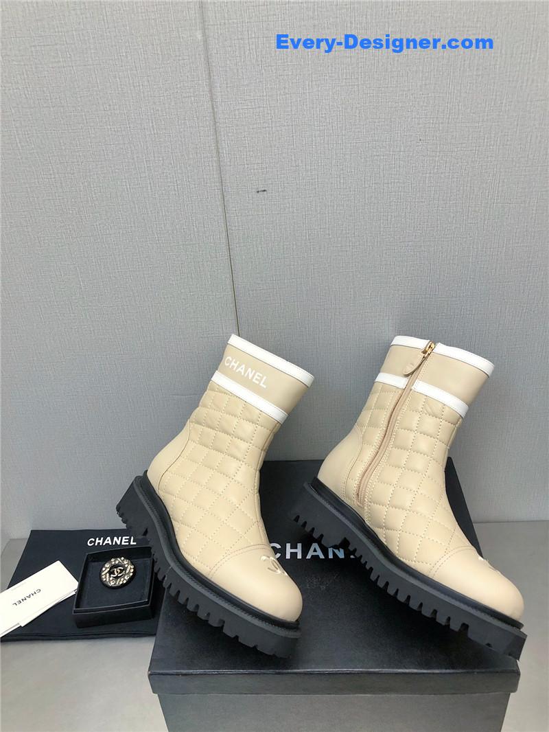CC classic c embroidery ankle boots