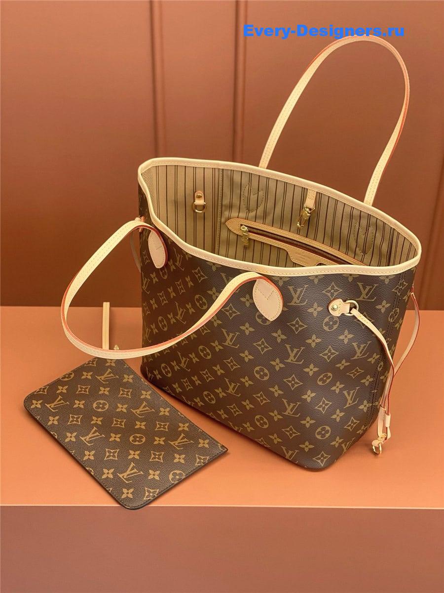 l0vis Vvtt0n neverfull mm monogram pink