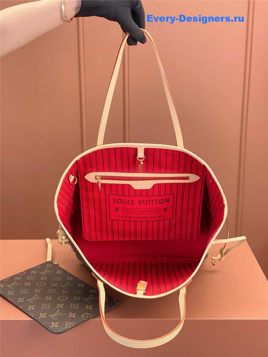 l0vis Vvtt0n lv neverfull mm monogram bag