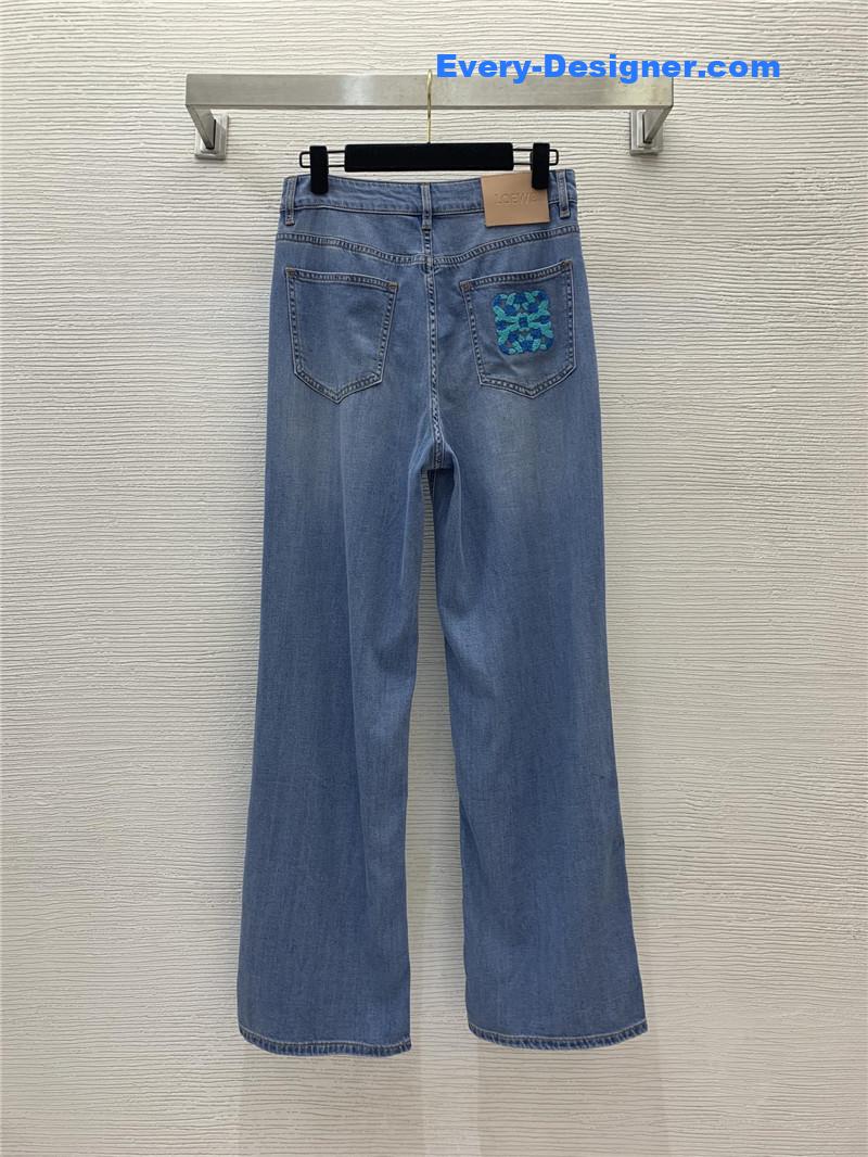 L0ew* straight jeans trousers