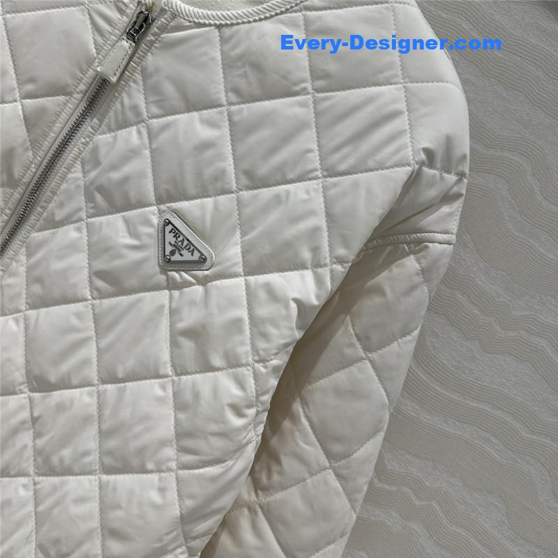 pra*a D1am0nd quilted jacket