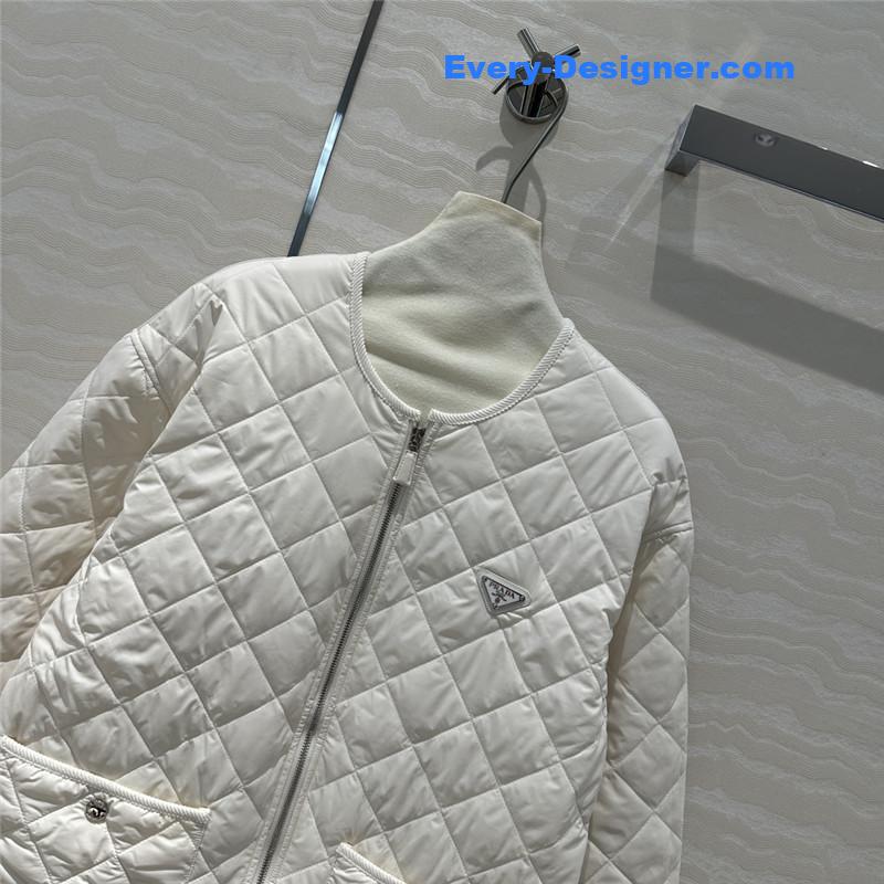 pra*a D1am0nd quilted jacket
